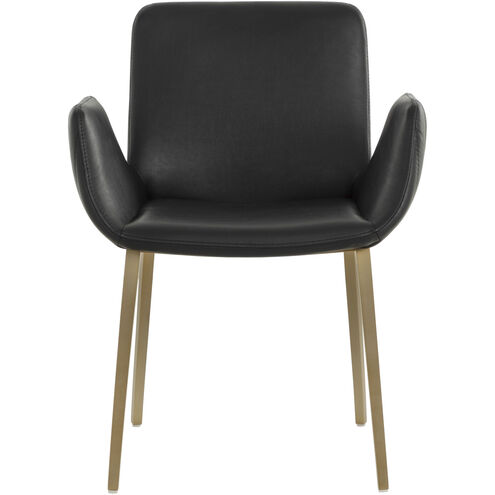 Lucano Bravo Black Dining Armchair